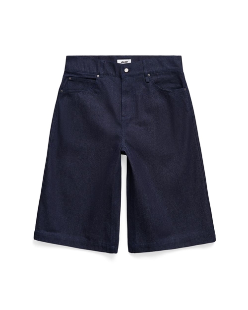 ALIS CHAZ DENIM SHORTS SOLID BLUE